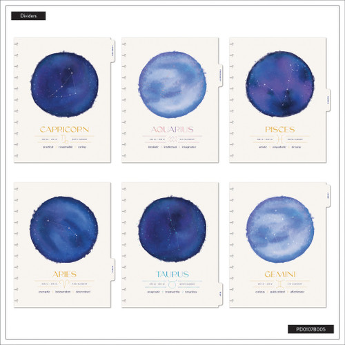 Happy Planner Big 12 Month Disc Bound Dated Planner-Star Signs - 5A0036T7-1H7ZP Happy Planner Big 12 Month Disc Bound Dated Planner-Star Signs - 5A0036T7-1H7ZP