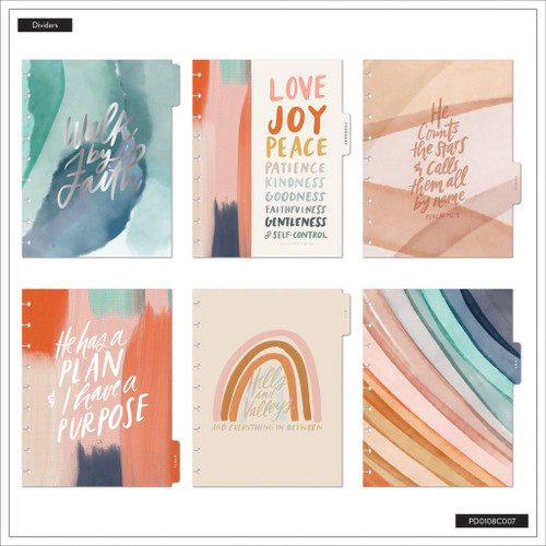 Happy Planner Classic 12 Month Disc Bound Dated Planner-Watercolor Grace; Jan '26 - Dec '26 - 5A0036W0-1H7ZS Happy Planner Classic 12 Month Disc Bound Dated Planner-Watercolor Grace; Jan '26 - Dec '26 - 5A0036W0-1H7ZS