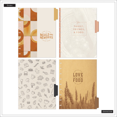 Happy Planner Disc Bound Guided Journal-Rustic Roots Meal Planning - 5A00370N-1H7ZQ Happy Planner Disc Bound Guided Journal-Rustic Roots Meal Planning - 5A00370N-1H7ZQ