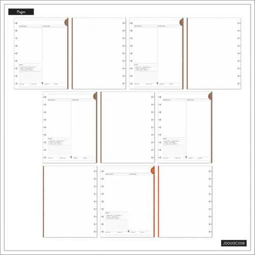 Happy Planner Disc Bound Guided Journal-Rustic Roots Meal Planning - 5A00370N-1H7ZQ Happy Planner Disc Bound Guided Journal-Rustic Roots Meal Planning - 5A00370N-1H7ZQ