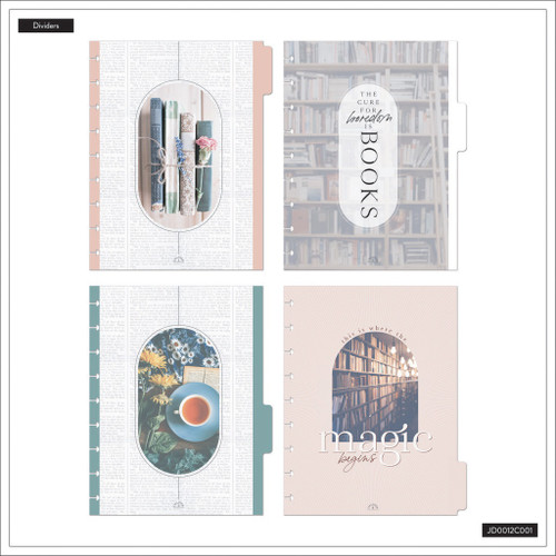 Happy Planner Disc Bound Guided Journal-Reading Classic - 5A00370N-1H7ZW Happy Planner Disc Bound Guided Journal-Reading Classic - 5A00370N-1H7ZW