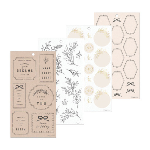 Happy Planner Big 30 Sheet Sticker Value Pack-Heritage Charm Classic - 5A0036W9-1H7ZZ