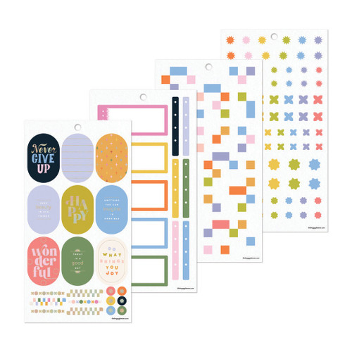Happy Planner Big 30 Sheet Sticker Value Pack-Pop Splash Classic - 5A0036W9-1H805