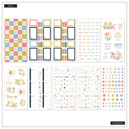 Happy Planner Big 30 Sheet Sticker Value Pack-Pop Splash Classic - 5A0036W9-1H805 Happy Planner Big 30 Sheet Sticker Value Pack-Pop Splash Classic - 5A0036W9-1H805