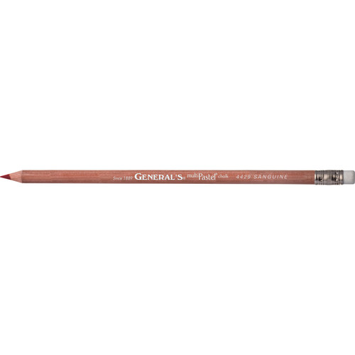 General Pencil MultiPastel Pastel Chalk Pencils 12/Pkg-Sanguine - 5A00379D-1H8B7 - 044974442909