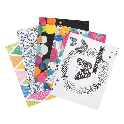 American Crafts A2 Cards W/Envelopes (4.375"X5.75") 40/Box-Vicki Boutin Bold And Bright - 5A0026JZ-1G91S American Crafts A2 Cards W/Envelopes (4.375"X5.75") 40/Box-Vicki Boutin Bold And Bright - 5A0026JZ-1G91S