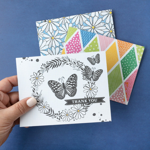 American Crafts A2 Cards W/Envelopes (4.375"X5.75") 40/Box-Vicki Boutin Bold And Bright - 5A0026JZ-1G91S American Crafts A2 Cards W/Envelopes (4.375"X5.75") 40/Box-Vicki Boutin Bold And Bright - 5A0026JZ-1G91S