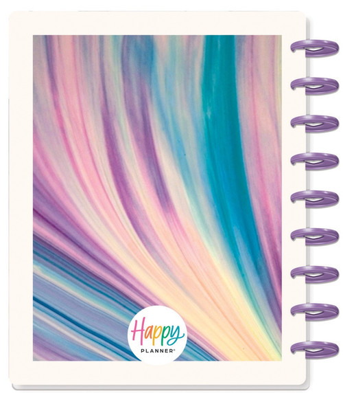 Happy Planner 12 Month Disc Bound Dated Planner-INTL Fluid Fusion - 5A0036V8-1H809 Happy Planner 12 Month Disc Bound Dated Planner-INTL Fluid Fusion - 5A0036V8-1H809