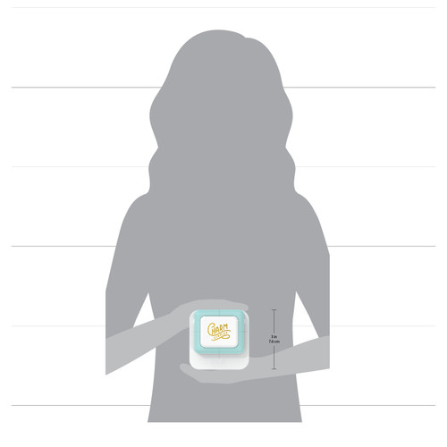 We R Charm Stapler-Blue/White - 5A0023CB-1G6C6 We R Charm Stapler-Blue/White - 5A0023CB-1G6C6