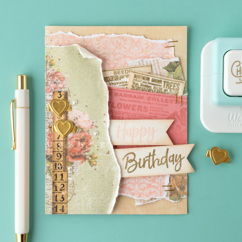 We R Charm Stapler-Blue/White - 5A0023CB-1G6C6 We R Charm Stapler-Blue/White - 5A0023CB-1G6C6