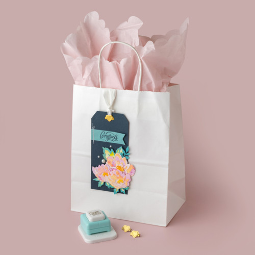 We R Charm Stapler-Blue/White - 5A0023CB-1G6C6 We R Charm Stapler-Blue/White - 5A0023CB-1G6C6