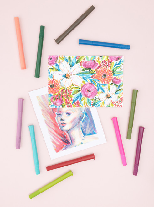 We R Pigment Pens 12/Pkg-Jewel - 60000290 We R Pigment Pens 12/Pkg-Jewel - 60000290