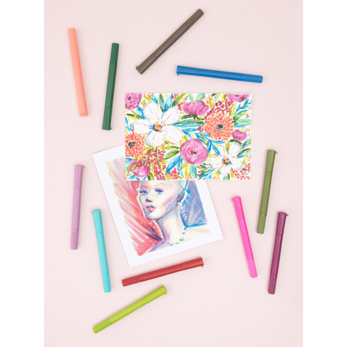We R Pigment Pens 12/Pkg-Jewel - 60000290 We R Pigment Pens 12/Pkg-Jewel - 60000290