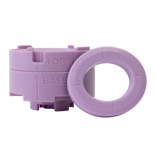 We R Button Press Insert 19/Pkg-Small Oval (45mm) - WR601018 - 765468019239