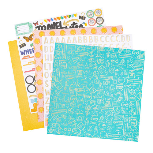 Vicki Boutin Where To Next Project Pad 12"X12"-316 Pieces - 34014097