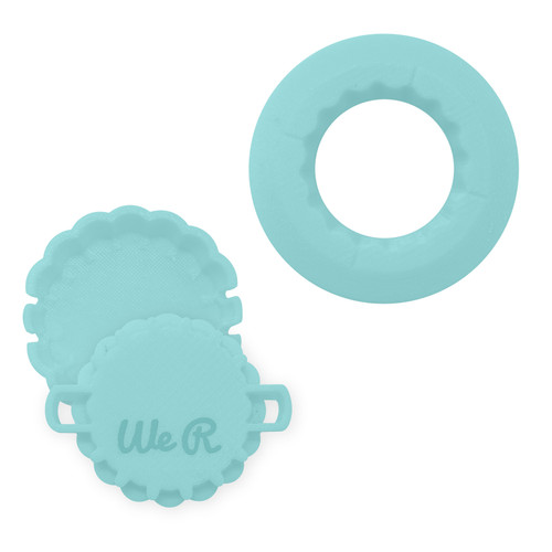 We R Button Press Puffy Sticker And Shaker Shape Kit-13 Pieces - WR600442 - 633356632900