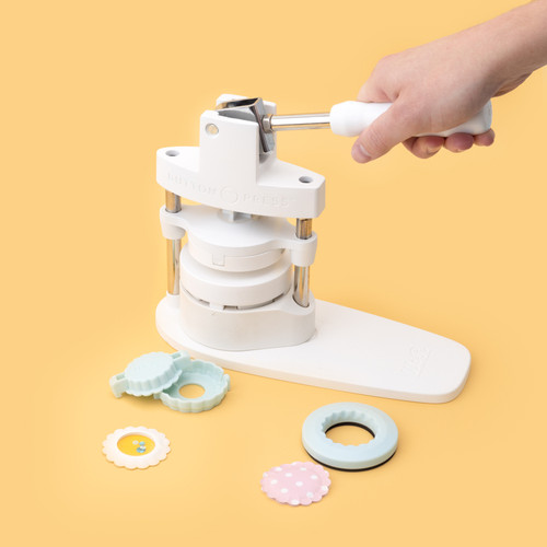 We R Button Press Puffy Sticker And Shaker Shape Kit-13 Pieces - WR600442