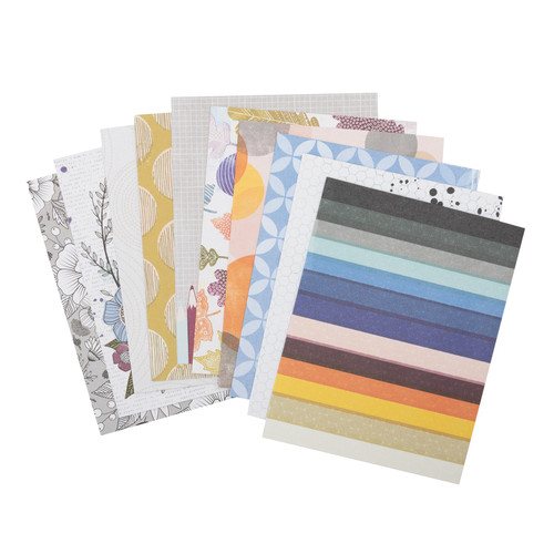 American Crafts A2 Cards W/Envelopes (4.375"X5.75") 40/Box-Vicki Boutin Discover + Create - VB022161