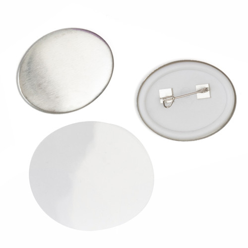 We R Button Press Refill Pack 30/Pkg-Small Oval Button Pin Back, Makes 10 Pin - WR601019 - 765468019246