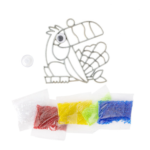 3 Pack - Colorbok Makit & Bakit Suncatcher Kit-Toucan - 34007370