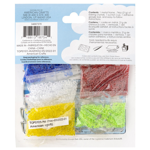 3 Pack - Colorbok Makit & Bakit Suncatcher Kit-Toucan - 34007370