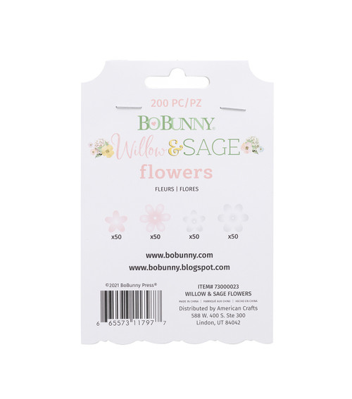 3 Pack - Willow & Sage Sequins 60/Pkg-Flowers - 73000023