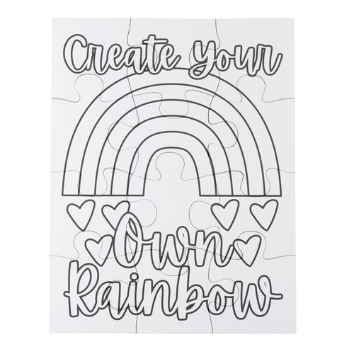 3 Pack - Colorbok Make It Colorful! Color Your Own PUzzles 3/Pkg-Fantasy - 34018783