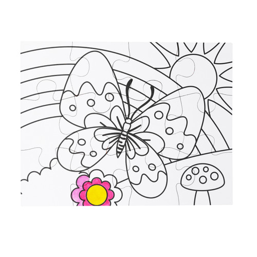 3 Pack - Colorbok Make It Colorful! Color Your Own PUzzles 3/Pkg-Fantasy - 34018783