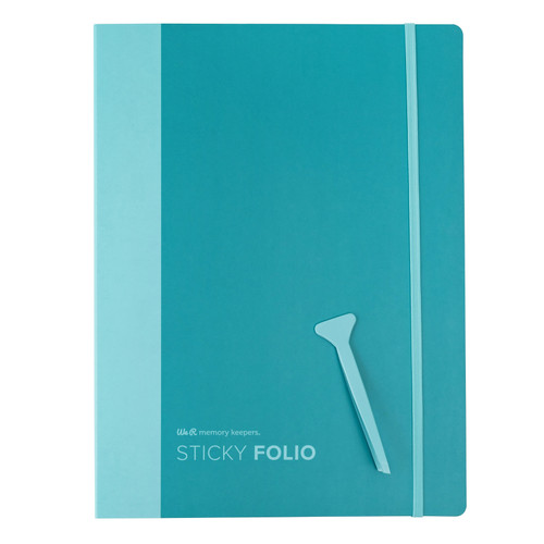 We R Memory Keepers Sticky Folio 8.5"X11"-Mint - WRFOLIO-941