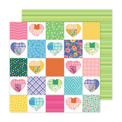 25 Pack - Paige Evans Blooming Wild Double-Sided Cardstock 12"X12"-#15 - PEBL12-14041 - 718813174213