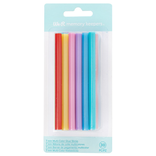 3 Pack - We R Creative Flow Hot Glue Sticks 30/Pkg-Multicolor - 60000991 - 765468018966 3 Pack - We R Creative Flow Hot Glue Sticks 30/Pkg-Multicolor - 60000991 - 765468018966