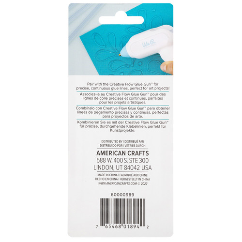 3 Pack - We R Creative Flow Hot Glue Sticks 30/Pkg-Clear - 60000989