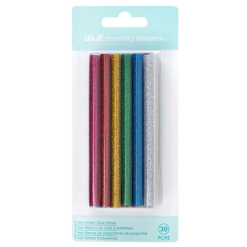 3 Pack - We R Creative Flow Hot Glue Sticks-Glitter - 60000993 - 765468018980