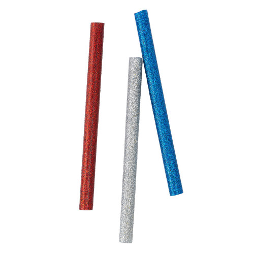 3 Pack - We R Creative Flow Hot Glue Sticks-Glitter - 60000993