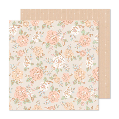 25 Pack - Gingham Garden Double-Sided Cardstock 12"X12"-Fresh Air - CPGG12-13998 - 718813173353
