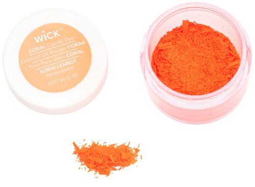 3 Pack - We R Memory Keepers Wick Candle Making Dye-Coral - 60000500