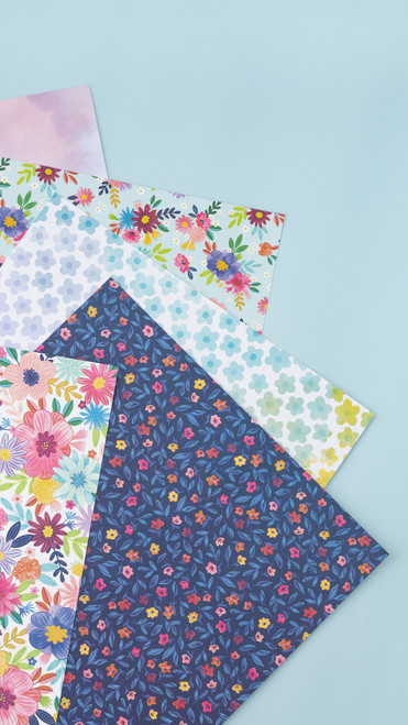25 Pack - Paige Evans Blooming Wild Double-Sided Cardstock 12"X12"-#24 - PEBL12-14050 25 Pack - Paige Evans Blooming Wild Double-Sided Cardstock 12"X12"-#24 - PEBL12-14050