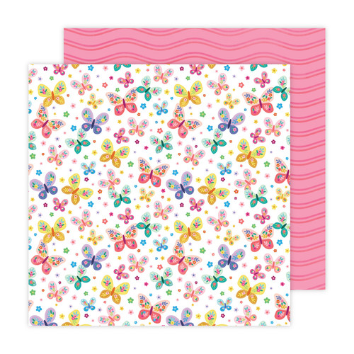 25 Pack - Paige Evans Blooming Wild Double-Sided Cardstock 12"X12"-#16 - PEBL12-14042 - 718813174220