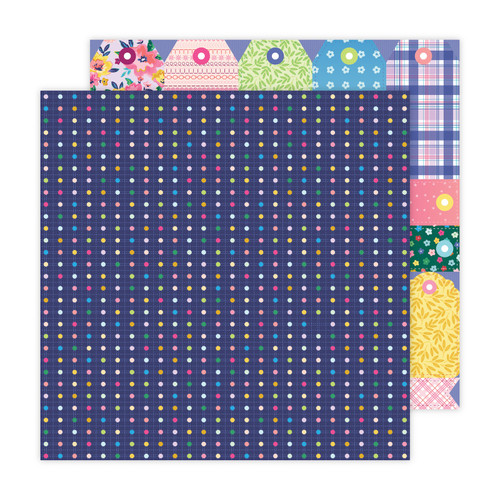 25 Pack - Paige Evans Blooming Wild Double-Sided Cardstock 12"X12"-#9 - PEBL12-14035 - 718813174152