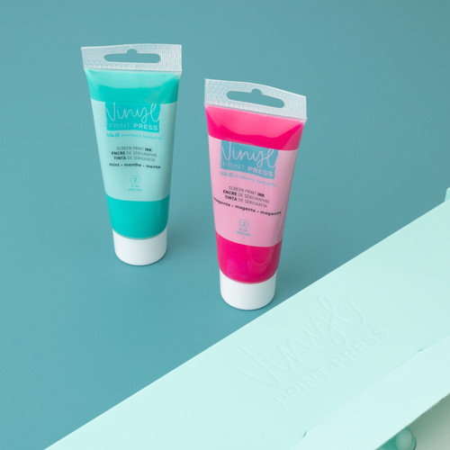 3 Pack - We R Vinyl Print Press Screen Print Ink 2oz-Mint - 60000743 3 Pack - We R Vinyl Print Press Screen Print Ink 2oz-Mint - 60000743