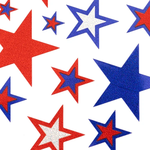 12 Pack - Sticko Themed Stickers-4th Of July Stars - E5238138