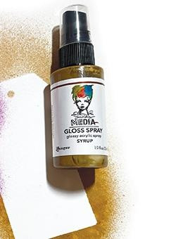3 Pack - Dina Wakley Media Gloss Sprays 2oz-Syrup - MDO-76537