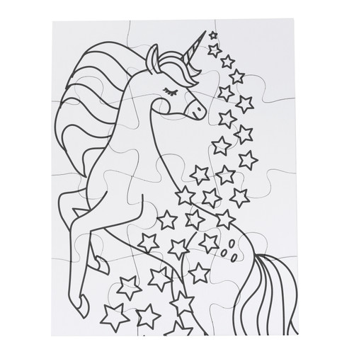 Colorbok Make It Colorful! Color Your Own PUzzles 3/Pkg-Fantasy - 34018783
