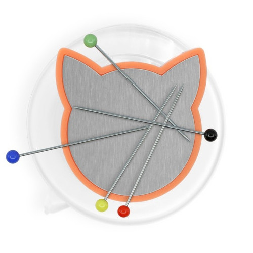 3 Pack - Dritz Cat Pin Magnet-Coral - 274 3 Pack - Dritz Cat Pin Magnet-Coral - 274