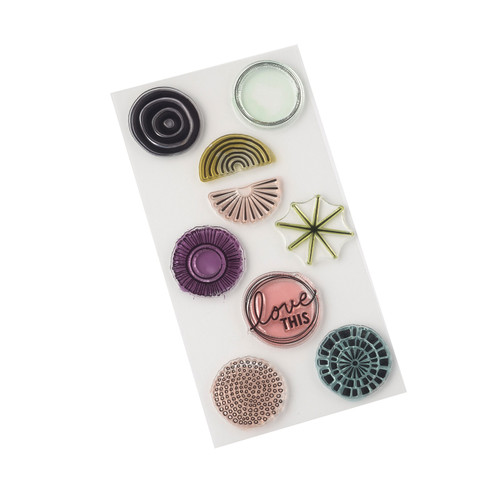 3 Pack - Vicki Boutin Print Shop Clear Stamps 9/Pkg-Love This - VB013862