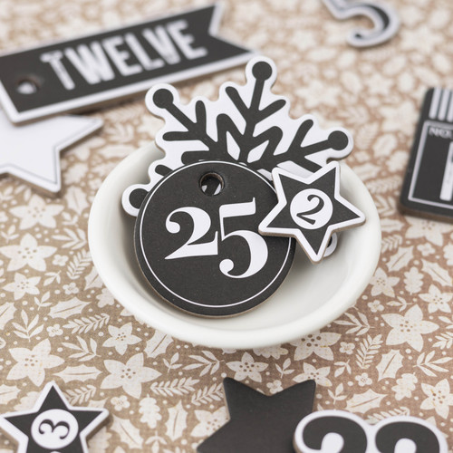 3 Pack - Vicki Boutin Evergreen & Holly Mixed Chipboard Stickers- - VBEH3712 3 Pack - Vicki Boutin Evergreen & Holly Mixed Chipboard Stickers- - VBEH3712