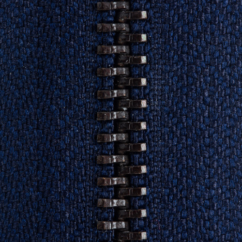 2 Pack - Coats Gunmetal Separating Zipper 24"-Navy - F69 24-4900