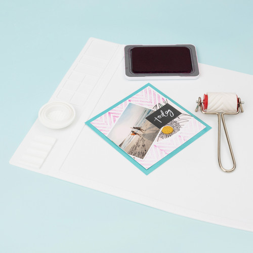 We R Memory Silicone Workspace & Stencil Mat-12"X12" - 60000699 We R Memory Silicone Workspace & Stencil Mat-12"X12" - 60000699