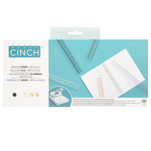 We R Cinch Binding Wires 0.625" 30/Pkg-Metallic - 60000850 - 765468017556