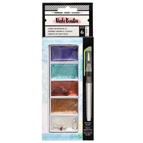 Vicki Boutin Where To Next Cosmic Watercolor Set-Hidden Gems - VB014119 - 765468043548